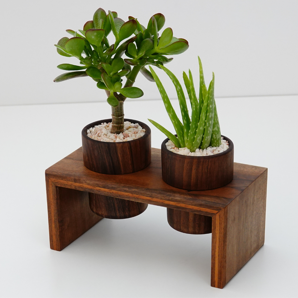Indoor Modern Lightweight Wood Planters