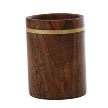 Load image into Gallery viewer, Wooden walnut cup
