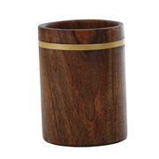 Wooden walnut cup