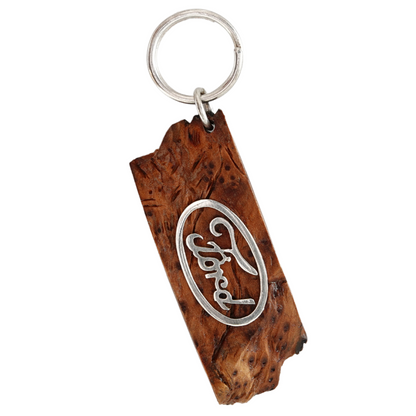 Wood Car Keychain suit for Ford