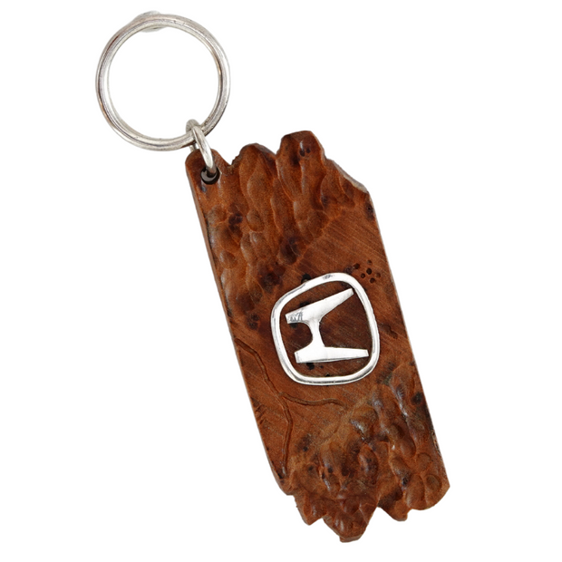 Wood Car Keychain suit for Honda