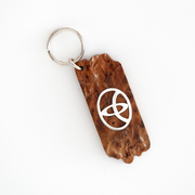 Wood Car Keychain suit for Toyota