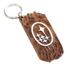 Load image into Gallery viewer, Wood Car Keychain suit for Subaru
