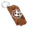 Wood Car Keychain suit for BMW