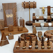 Bracelet Display Stand, Bracelet Holder, Solid Wood T-Bar