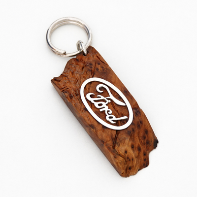 Wood Car Keychain suit for Ford