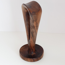 Load image into Gallery viewer, Luxury Walnut headphone Stand, Headphone holder, gifts for musicians
