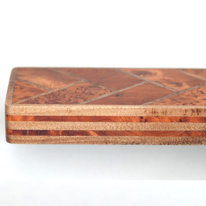 Wood magnetic knife holder