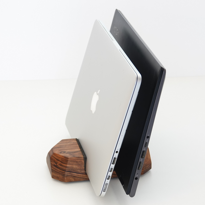 Vertical laptop stand, Dual laptop dock
