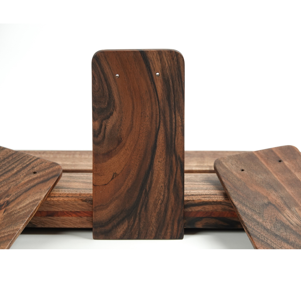 Wood earring stand, wood earring holder, stud stand, earring display