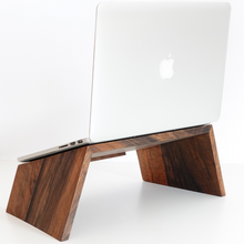 Load image into Gallery viewer, Walnut Laptop stand
