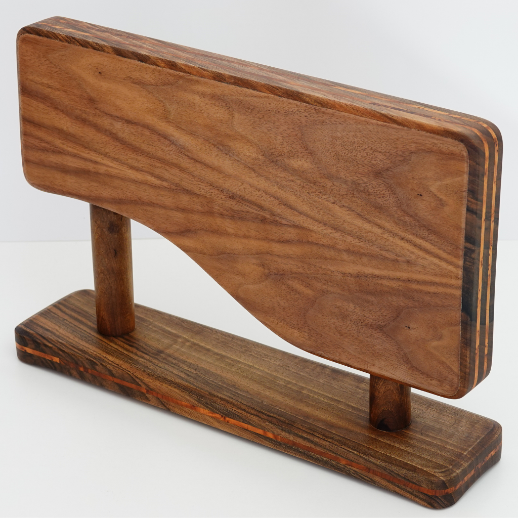Walnut wood Magnetic knife holder, Magnetic knife stand