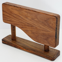 Load image into Gallery viewer, Walnut wood Magnetic knife holder, Magnetic knife stand
