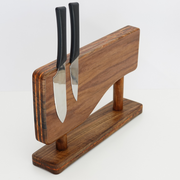 Walnut wood Magnetic knife holder, Magnetic knife stand