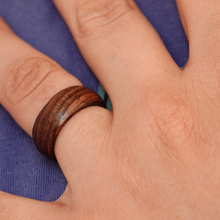 Load image into Gallery viewer, Walnut bentwood ring
