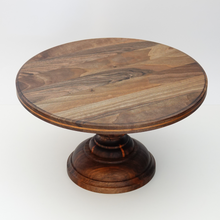 Load image into Gallery viewer, Walnut Cake Stand
