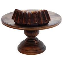 Load image into Gallery viewer, Walnut Cake Stand
