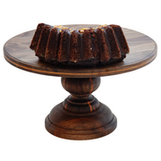 Walnut Cake Stand