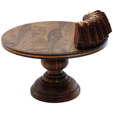 Load image into Gallery viewer, Walnut Cake Stand
