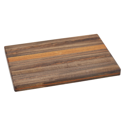 cutting board Walnut and iroko Wood