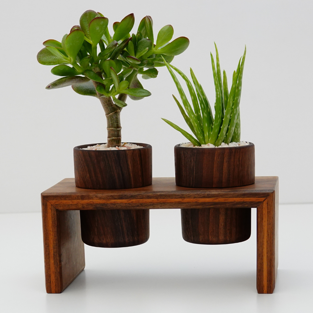 Indoor Modern Lightweight Wood Planters