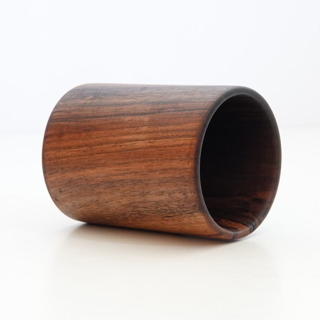 Wooden walnut cup