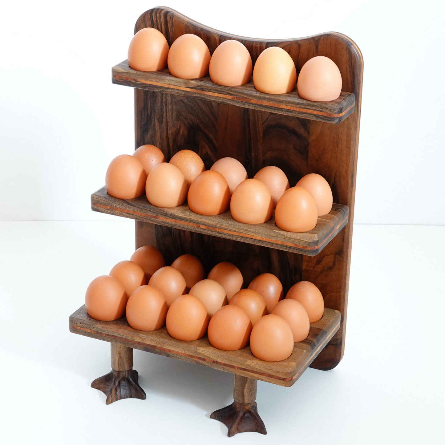 Rustic egg holder. Farmhouse Wood Egg Holder. Egg stand. Wooden Egg Holder