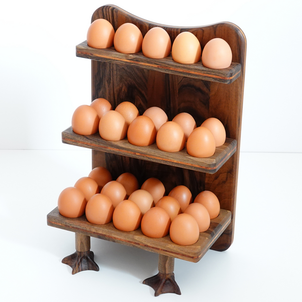 Rustic egg holder. Farmhouse Wood Egg Holder. Egg stand. Wooden Egg Holder