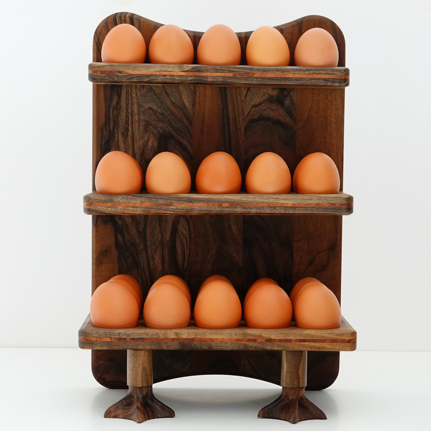 Rustic egg holder. Farmhouse Wood Egg Holder. Egg stand. Wooden Egg Holder